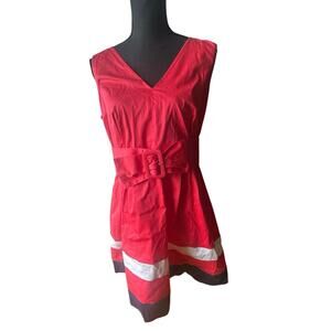 Kate Spade New York Sawyer Colorblock Fit & Flare Dress Size 12